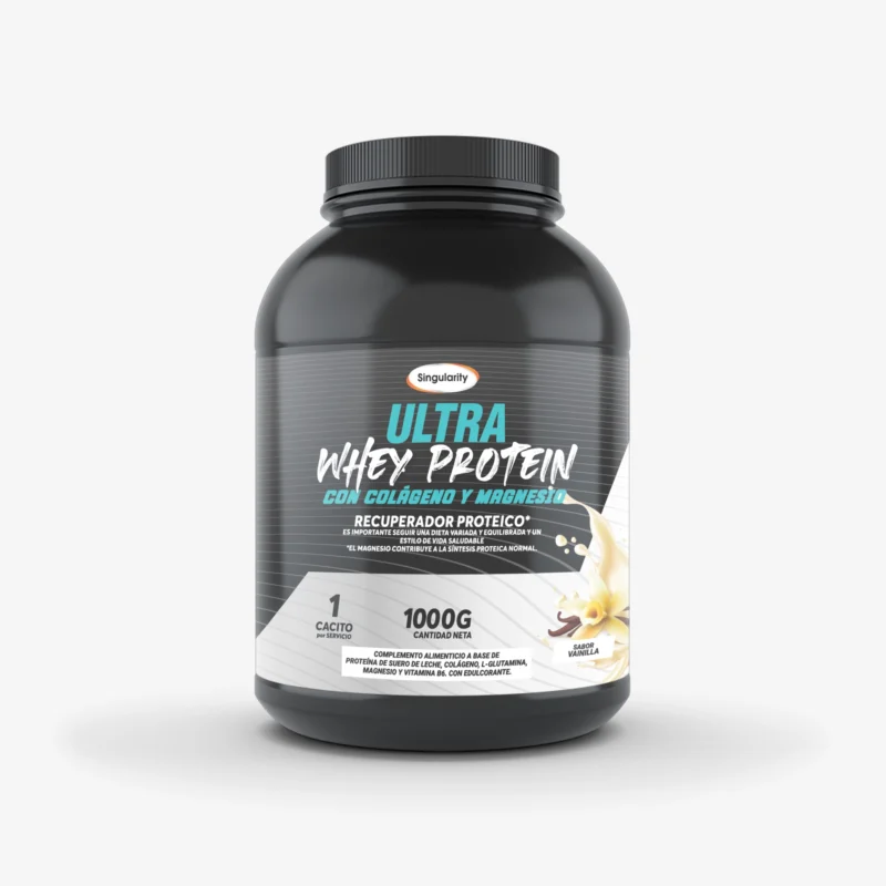 Proteína Whey Sabor Vainilla. Recuperador proteico.